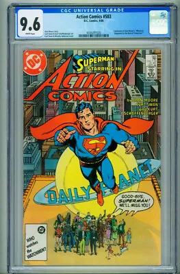 Buy Action #583 CGC 9.6 1986-DC-comic Book 4330291020 • 67£