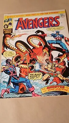 Buy Avengers Featuring Black Widow Marvel #53 September 1974 • 3.95£