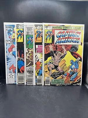 Buy Captain America Lot Of 5 #’s 244 247 266 272 & 300 Marvel Comics. (B23)(25) • 19.76£
