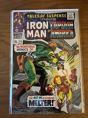 Buy Tales Of Suspense Featuring Iron Man And Captain America #89 - May 1967 -Marvel • 13£