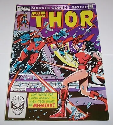 Buy Vintage 1982 The Mighty Thor #328 Marvel Comic Book  • 7.99£