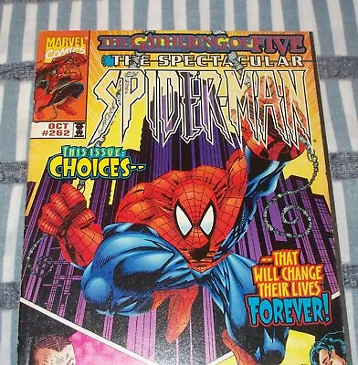 Buy The Spectacular Spider-Man #262 The Green Goblin From Oct. 1998 In VG/F (5.0) • 13.50£