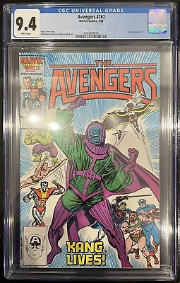 Buy Marvel Comics Avengers #267 2986 1st Appearance Of Council Of Kangs CGC 9.4 • 69.99£