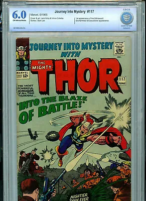Buy Thor Journey Into Mystery #117 CBCS 6.0 FN 1965 Marvel Comics  Amricons B4 • 220.75£