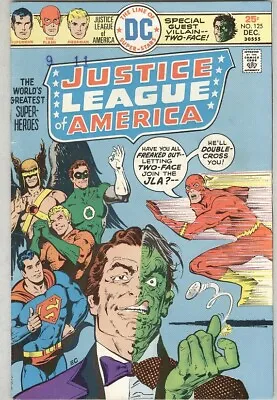 Buy Justice League Of America #125 December 1975 VG Two-Face • 4.72£