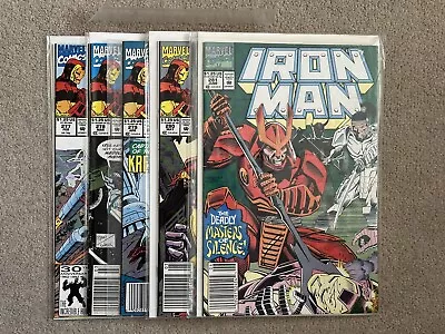 Buy 5 Iron Man Comics, #277, 278, 279, 290, 281 • 10£