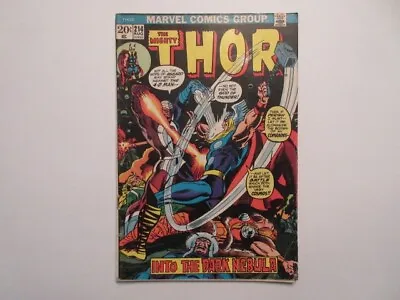 Buy Marvel Comics The Mighty Thor Into The Dark Nebula 214 • 4.02£