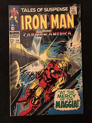 Buy Tales Of Suspense 99 6.0 6.5  Marvel 1968 Iron Man Captain America Maggia Bd • 34.03£