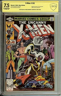 Buy Uncanny X-Men #163 Signed Chris Claremont And Jim Shooter CBCS 8.5 • 158.86£