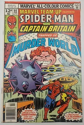 Buy Marvel Team-Up #66 - 2nd US Captain Britain - Claremont - Byrne - 1978 Marvel • 2.20£