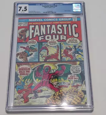 Buy Fantastic Four #140 CGC 7.5 1973 • 35.97£