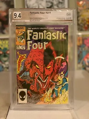 Buy Fantastic Four #277! PGX (Not CGC SS) 9.4! Signed By Byrne! SEE PICS AND SCANS! • 110.81£