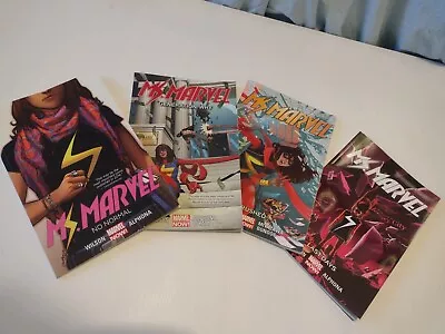 Buy Ms. Marvel Comics Volume 1 Volume 2 Volume 3 Volume 4 - COMPLETE SERIES TRADE • 14.99£