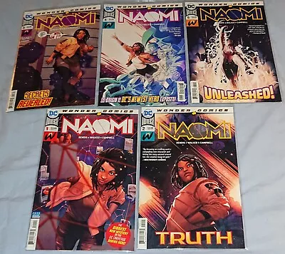 Buy NAOMI Issues #1-5 (1st Appearance/Origin Story) DC Comics 2019 NM  • 12.95£