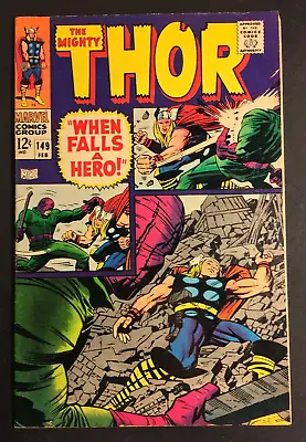 Buy The Mighty Thor 149 Jack KIRBY ORIGIN MEDUSA VOL 1 VINTAGE 1966 AVENGERS LOKI • 71.09£