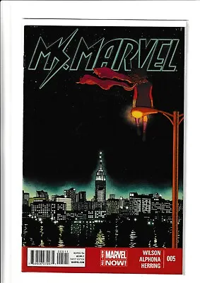 Buy MS. MARVEL #5  August 2014  Kamala Khan. 1st Cameo The Inventor Marvel Comics • 12.99£