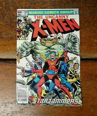 Buy Uncanny X-Men #156 (1982 Marvel Comics) Newsstand Bronze Age 1st Acanti FN/VF • 15.80£