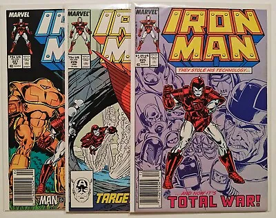 Buy IRON MAN Vol. 1 #225-227 (226) SET 1988 KEY 1ST DONALD TRUMP, ARMOR WARS VF/VF+ • 21.37£