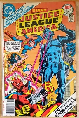 Buy JUSTICE LEAGUE OF AMERICA #146, Sept 1977. Steve Englehart. Near-mint Condition  • 10.34£