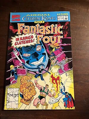 Buy Fantastic Four Annual #25 Marvel (1992) 1st Series Citizen Kang Comic Book • 7.92£
