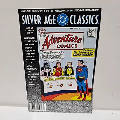 Buy Silver Age Classics Adventure Comics #247 DC Comics VF Newsstand • 3.20£