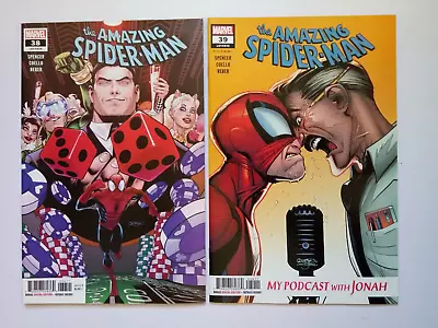 Buy Amazing Spiderman#38, #39, Vfn+, 2020, Marvel Comics, Lgy#840, #841. • 8.95£