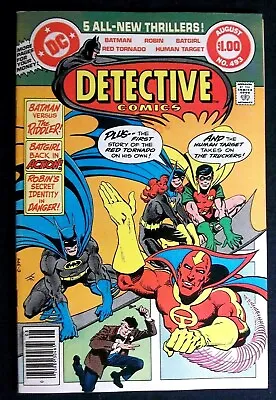 Buy Detective Comics #493, NM 9.2  Batman Batgirl 1st App. Jim Dover  Aug. 1980 • 35.47£