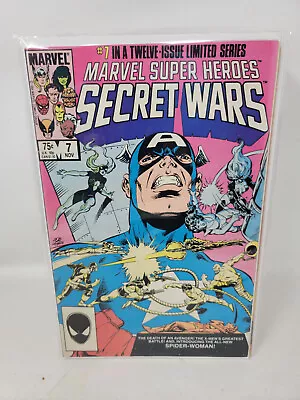 Buy Marvel Super Heroes: Secret Wars #7 Spider-woman Ii 1st App *1984* 5.5 • 7.33£