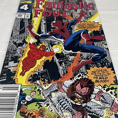 Buy Fantastic Four #362 NEWSSTAND (1992) Paul Ryan DeFalco Spider-Man Mid Grade • 2.87£