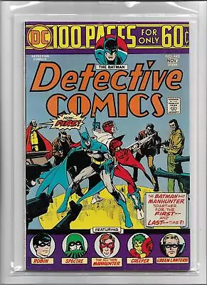 Buy Detective Comics #443 1974 Fine 6.0 2984 Batman Manhunter • 12.91£