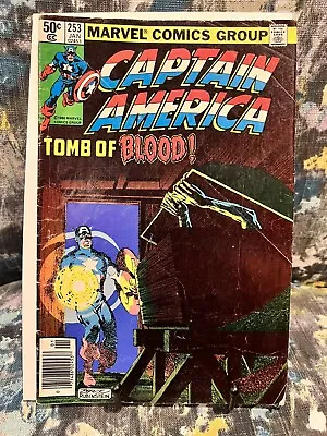 Buy Captain America #253 1st App Of Joey Chapman (union Jack Iii) Newstand • 4.74£