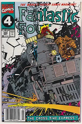 Buy Fantastic Four 354 NM+ 9.6 Marvel 1991 TVA 1st Casey Walter Simonson Newsstand • 24.10£