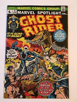 Buy Marvel Spotlight #9 VFN (8.0) MARVEL ( Vol 1 1973) Ghost Rider • 34£