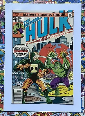 Buy INCREDIBLE HULK #204 - OCT 1976 - 1st PROF KRONOS APPEARANCE! - NM (9.4) CENTS! • 24.99£