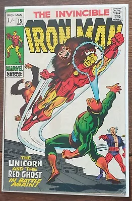 Buy Marvel Comics Iron Man #15 Jul 1969 (6.0 FN+) #MIS0278 • 29.99£