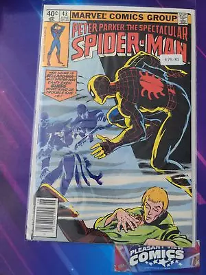 Buy Spectacular Spider-man #43 Vol. 1 High Grade 1st App Newsstand Marvel E79-30 • 9.59£