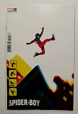 Buy SPIDER-BOY #1 1:50 RATIO INCENTIVE VARIANT, DAVID AJA Cover. Hard To Find 🕸️🔥  • 24£