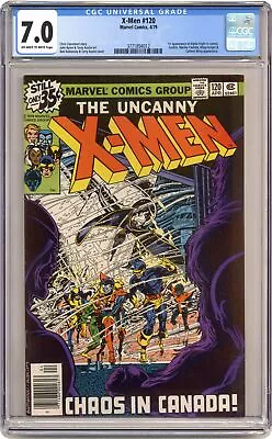 Buy Uncanny X-Men #120 CGC 7.0 1979 3771894012 1st App. Alpha Flight (cameo) • 221.37£