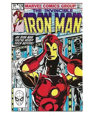 Buy Iron Man #170 (1983) 1st App. James Rhoades High Grade NM 9.4 • 15.07£