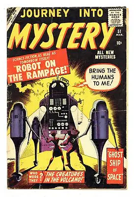 Buy Journey Into Mystery #51 PR 0.5 1959 • 64.68£