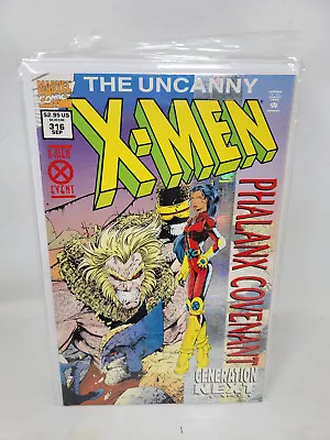 Buy Uncanny X-men #316 Marvel Prismatic Foil Cover *1994* 9.2 • 4.08£