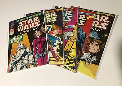 Buy STAR WARS WEEKLY 5 X Issues #71, #72, #79, #85, #96 Marvel Comics UK 1979 • 21.44£