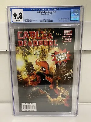 Buy Cable & Deadpool #50 CGC 9.8 NM+/M 1st Venompool Marvel Comics 2008 White Pages • 170.78£