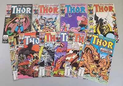 Buy Thor Vol 1 #370 371 372 373 374 375 376 377 378 379 High Grade Marvel 1986-87 • 40.02£