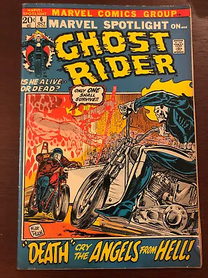Buy Marvel Spotlight #6 (1972) 2nd Appearance Of Ghost Rider, Johnny Blaze Low Grade • 67.01£
