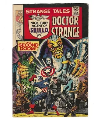 Buy Strange Tales #161 1967 Flat And Glossy! Doctor Strange! Nick Fury Cap America • 7.90£