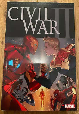 Buy Civil War II Paperback TPB Graphic Novel Marvel Comics Bendis Marquez Ponsor • 5.95£