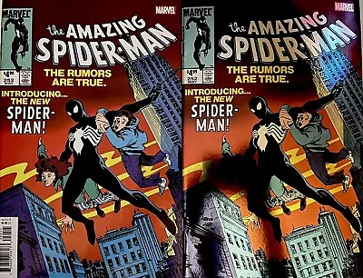 Buy Amazing Spider-man (#252) [2024] Standard & Foil Facsimile Variant Edition Set • 11.84£