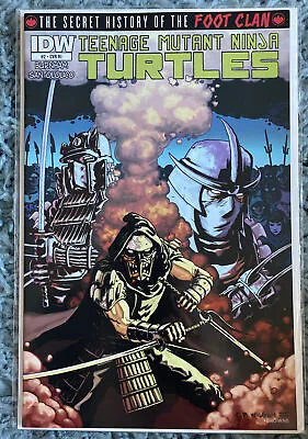 Buy Teenage Mutant Ninja Turtles Secret History Of The Foot Clan #2 RI Variant 1:10 • 9.99£