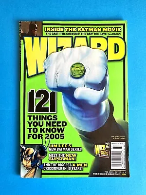 Buy Wizard #160 Comics Magazine  Mike Mayhew Green Lantern Cover  Feb 2005  V/g • 6.99£